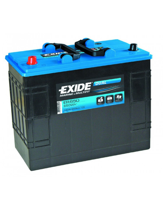 Batterie Exide Dual 142Ah - Plomb Acide Liquide