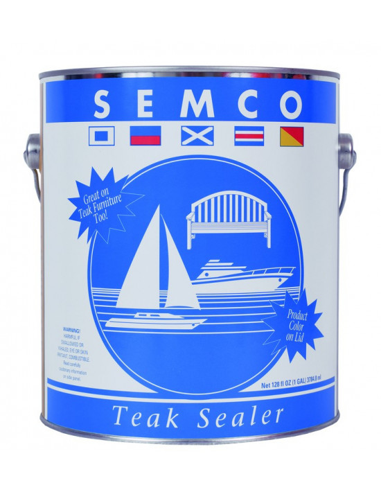 Semco Teak Sealer Natural 3.78L | Semco | Oloupdemer.com | Accessoires bateau, accastillage, équipement maritime