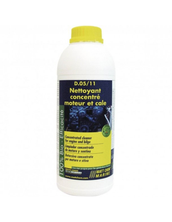 D.05/11 Nettoyant moteur/cale - 1L MattChem Marine