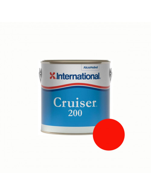 Antifouling Cruiser 200 Rouge | O loup de mer | International | Accessoire bateau, matériel d'accastillage