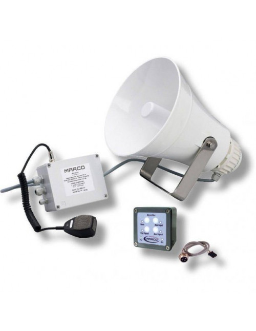 Haut parleur de pont EW3-M avec sirène automatique - 24V avec micro