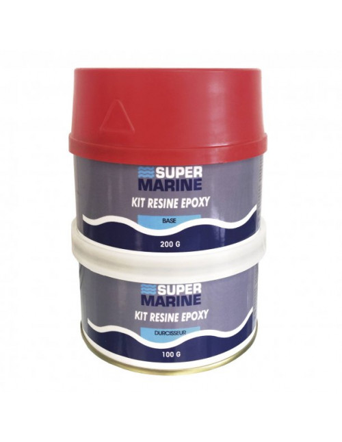 Kit de réparation epoxy 250g | Super Marine | O loup de mer | Accessoires bateau, accastillage, équipement maritime