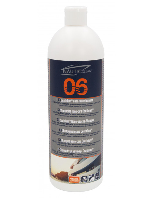 Nautic Clean 06 - Shampooing nano-cire | Oloupdemer.com | Accessoires bateau, accastillage