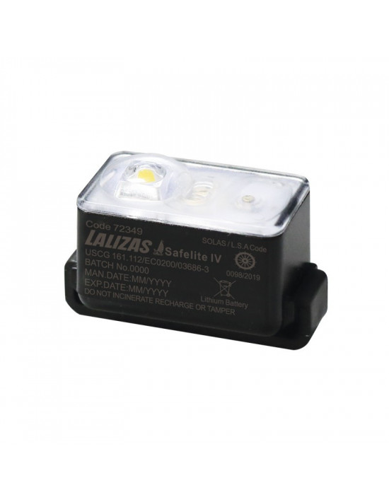 Lampes Flash LED "Safelite IV" pour gilet de sauvetage USCG / SOLAS / MED | Oloupdemer.com | Accessoires bateau