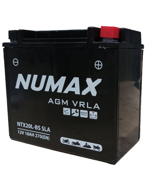 Batterie Jet AGM VRLA Premium - 19A | Numax | Oloupdemer.com | Accessoires bateau, accastillage, équipement maritime